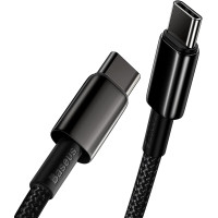 Кабель Baseus 100W USB-C — USB-C 2 м Чёрный