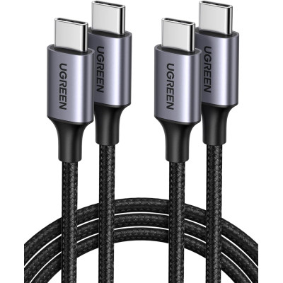Кабель Rocoren 60W USB-C — USB-C 2 м Фіолетовий