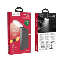 Зовнішній портативний акумулятор Hoco J62 30000mAh Black 10W Jove