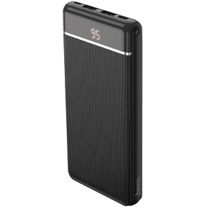 Зовнішній портативний акумулятор Hoco J59 10000mAh Black 50W Famous