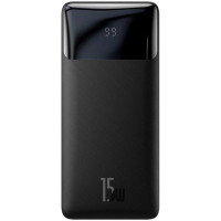 Зовнішній портативний акумулятор Baseus Bipow Digital Display 30000mAh 15W Black