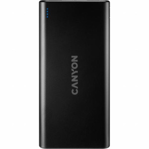 Зовнішній портативний акумулятор Canyon PB-106 10000mAh Black 10W (CNE-CPB1006B)