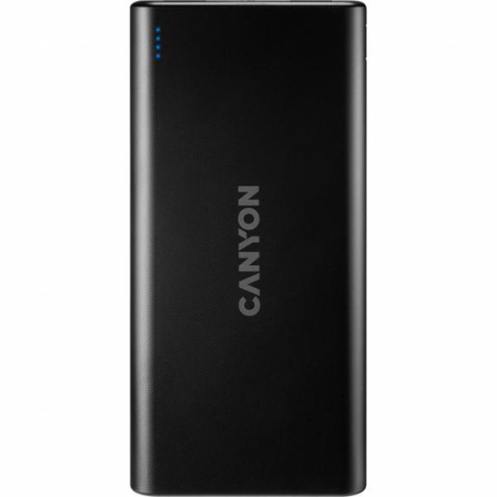 Зовнішній портативний акумулятор Canyon PB-106 10000mAh Black 10W (CNE-CPB1006B)