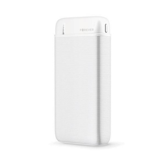 Зовнішній портативний акумулятор Forever TB-100M 10000mah White 5W