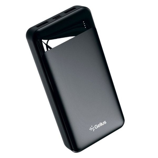 Зовнішній портативний акумулятор Gelius GP-PB20263 20000mAh Black Pro RDM 10W