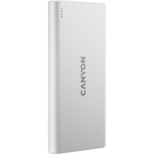 Зовнішній портативний акумулятор Canyon PB-106 10000mAh White (CNE-CPB1006W)