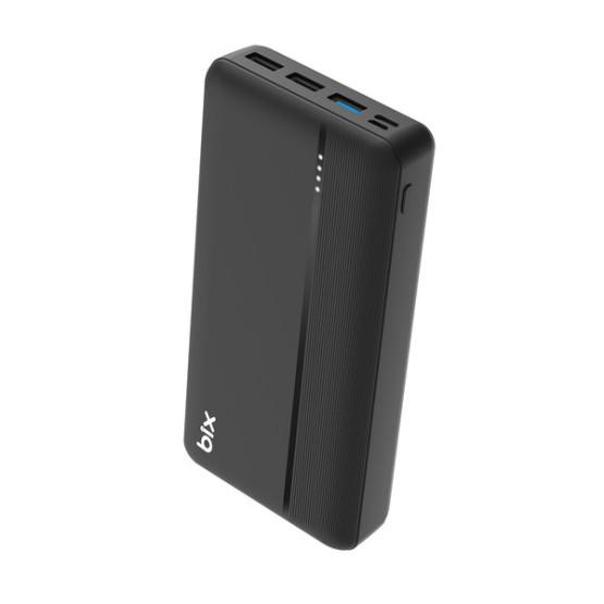 Зовнішній портативний акумулятор Bix PB302 30000mAh Black 22.5W