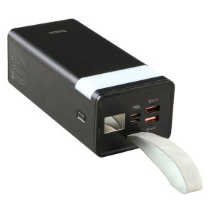 Зовнішній портативний акумулятор Hoco J86 40000mAh Black Powermaster 22.5W