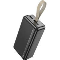 Зовнішній портативний акумулятор Hoco J91B 30000mAh Black 10W