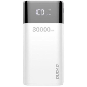 Зовнішній портативний акумулятор Dudao K8Max 30000mAh White 15W