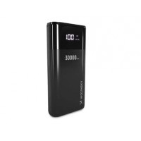 Зовнішній портативний акумулятор Wozinsky Bipow 30000mAh Black 15W