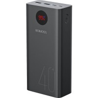 Зовнішній портативний акумулятор Romoss PEA40 40000mah black 18W (PEA40-112-2135)