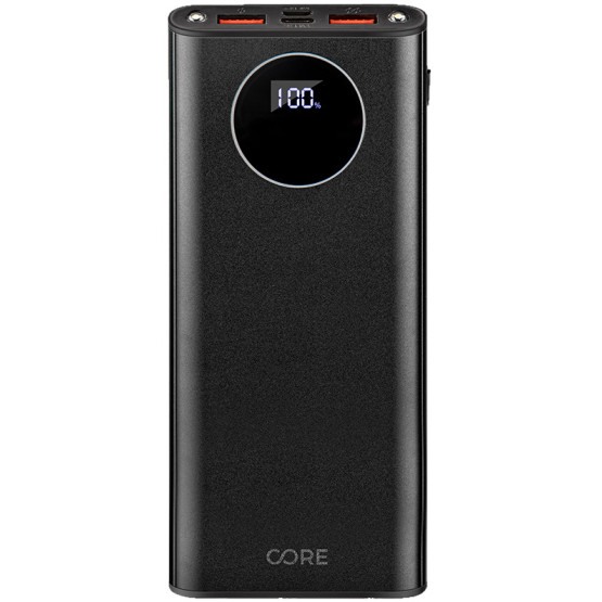 Зовнішній портативний акумулятор Forever GSM113206 10000mAh Black 22.5W Core power bank
