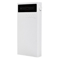 Зовнішній портативний акумулятор Remax Lesu 20000mAh White 10.5W