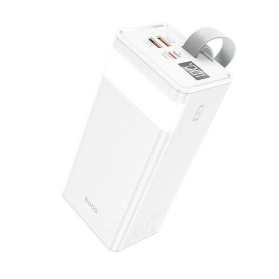 Зовнішній портативний акумулятор Hoco J86 40000mAh White Powermaster 22.5W