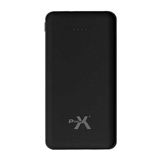 Зовнішній портативний акумулятор PowerX K521 10000mAh Black 10.5W