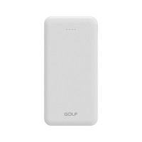 Зовнішній портативний акумулятор Golf P200 10000mAh White 10W