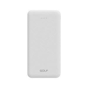 Зовнішній портативний акумулятор Golf P200 10000mAh White 10W