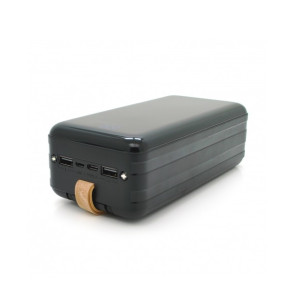 Зовнішній портативний акумулятор Bix 50000mAh USB/Type-C/MicroUSB/Lightning Black QC22.5W/PD20W