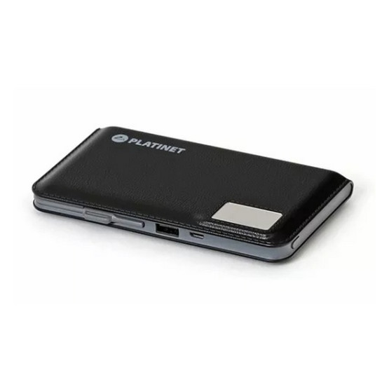 Зовнішній портативний акумулятор PLATINET 43799 12000mAh Black 5W