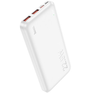 Зовнішній портативний акумулятор Hoco J101 10000mAh White 22.5W