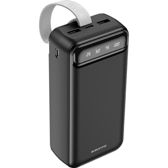 Зовнішній портативний акумулятор Borofone BJ14B Freeway 30000mAh Black 20W