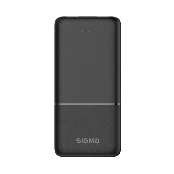 Зовнішній портативний акумулятор Sigma mobile X-power SI10A1Q 10000mAh Black Type-C PD20W QC22,5W