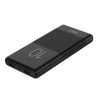 Зовнішній портативний акумулятор Golf G80 10000mAh Black 10 W