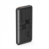 Зовнішній портативний акумулятор XO PR187 10000mAh Black 22.5 W