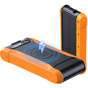 Зовнішній портативний акумулятор PowerPlant PB930487 20000mAh Black Orange 18W