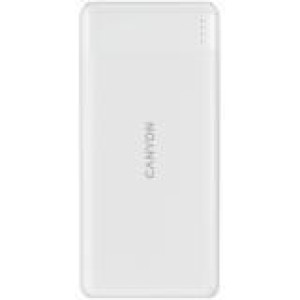 Зовнішній портативний акумулятор Canyon PB-109 10000mAh White 20W