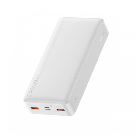 Зовнішній портативний акумулятор Baseus Bipow 20000mAh 20W White