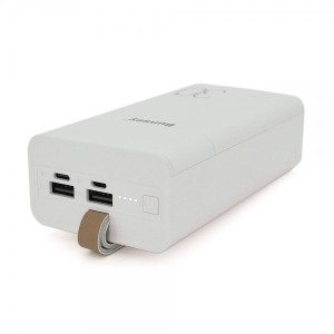 Зовнішній портативний акумулятор Bunsey BY-40 30000mAh White QC22.5W/PD20W