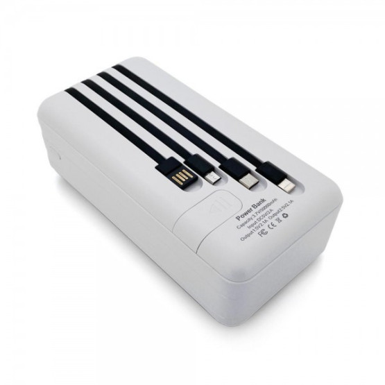 Зовнішній портативний акумулятор Bix BPW2W 50000mAh White 22.5W