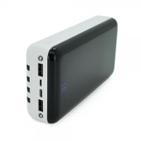 Зовнішній портативний акумулятор Bix BPW1 30000mAh Black White QC22.5W/PD20W
