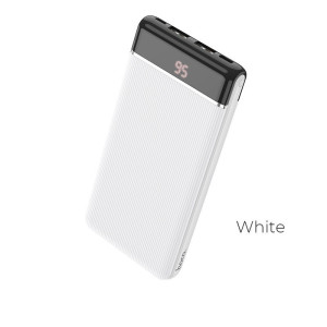 Зовнішній портативний акумулятор Hoco J59 Famous 10000mAh White 10.5W