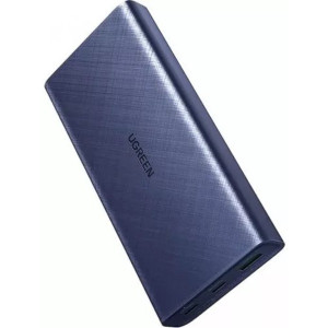 Зовнішній портативний акумулятор Ugreen PB165 20000mAh Blue 45W PD45W Fast Charging