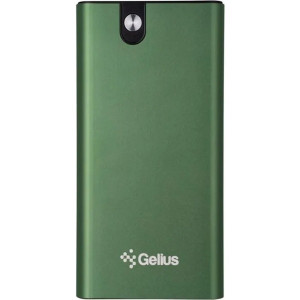 Зовнішній портативний акумулятор Gelius GP-PB10-013 10000mAh Green 5W Pro Edge