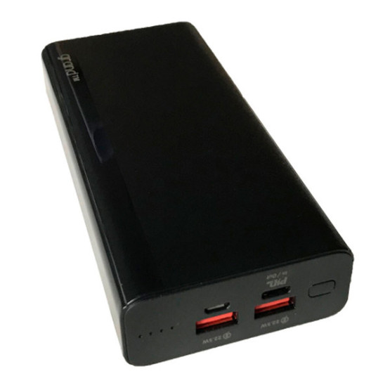 Зовнішній портативний акумулятор Grand C20P3 20000mAh Black 20W PD20W+QC22.5W