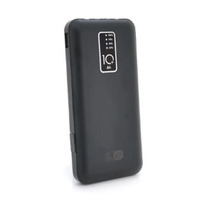 Зовнішній портативний акумулятор Infinity KP-17 10000mAh Black 10W KP 2.1A 4 in 1 LCD