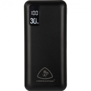 Зовнішній портативний акумулятор Lionpatton L25 30000mAh Black