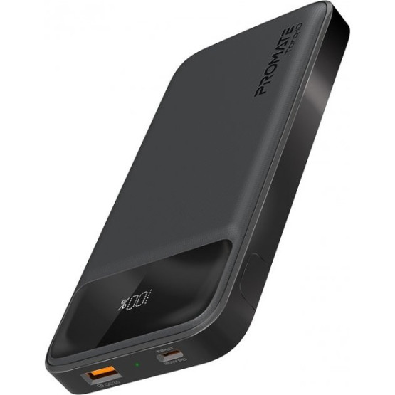 Зовнішній портативний акумулятор Promate Torq-10 10000mAh Black 20W
