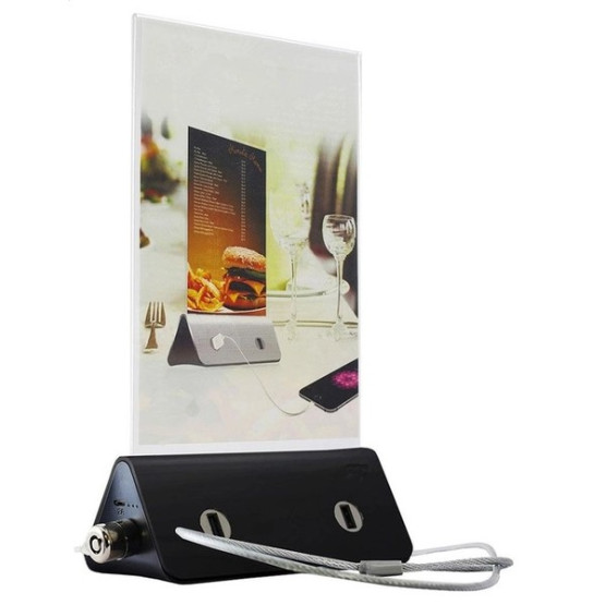 Зовнішній портативний акумулятор UFT UFTPS100 6000 mAh Black 4хUSB
