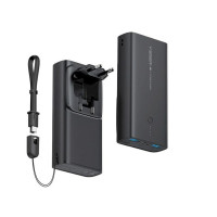Зовнішній портативний акумулятор Veger ACE100 Black 1xUSB-C, 2xUSB-A, PD20W, QC3.0 10000mAh (1283126