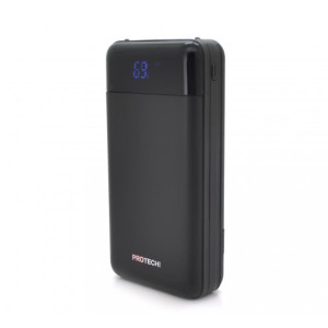 Зовнішній портативний акумулятор Protech B06 30000mAh White 2USB