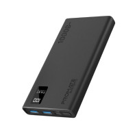 Зовнішній портативний акумулятор Promate Bolt-10Pro Black 10000 mAh 2xUSB-A USB-C (bolt-10pro.black)