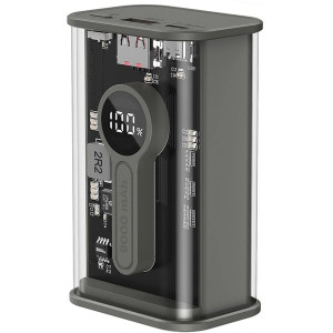 Зовнішній портативний акумулятор Gembird PB09-TQC3-01 9000mAh Black