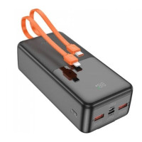 Зовнішній портативний акумулятор Hoco J119B Sharp charger 30000mAh Black 22.5W+PD20