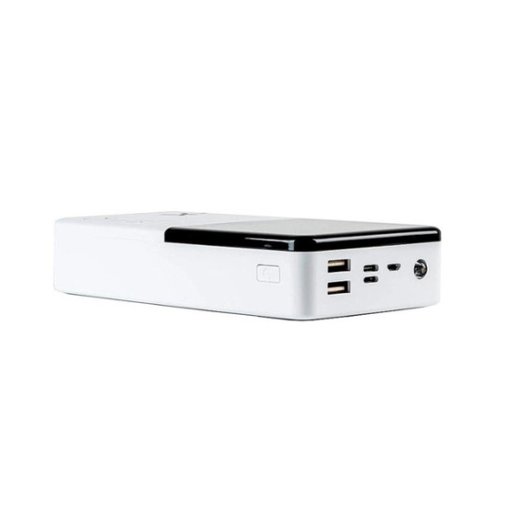 Зовнішній портативний акумулятор PowerX Q500 30000mAh White (1283126562334)