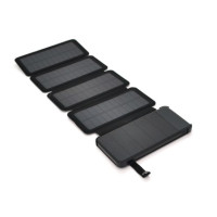 Зовнішній портативний акумулятор Voltronic Power bank 12000 mAh Solar Black